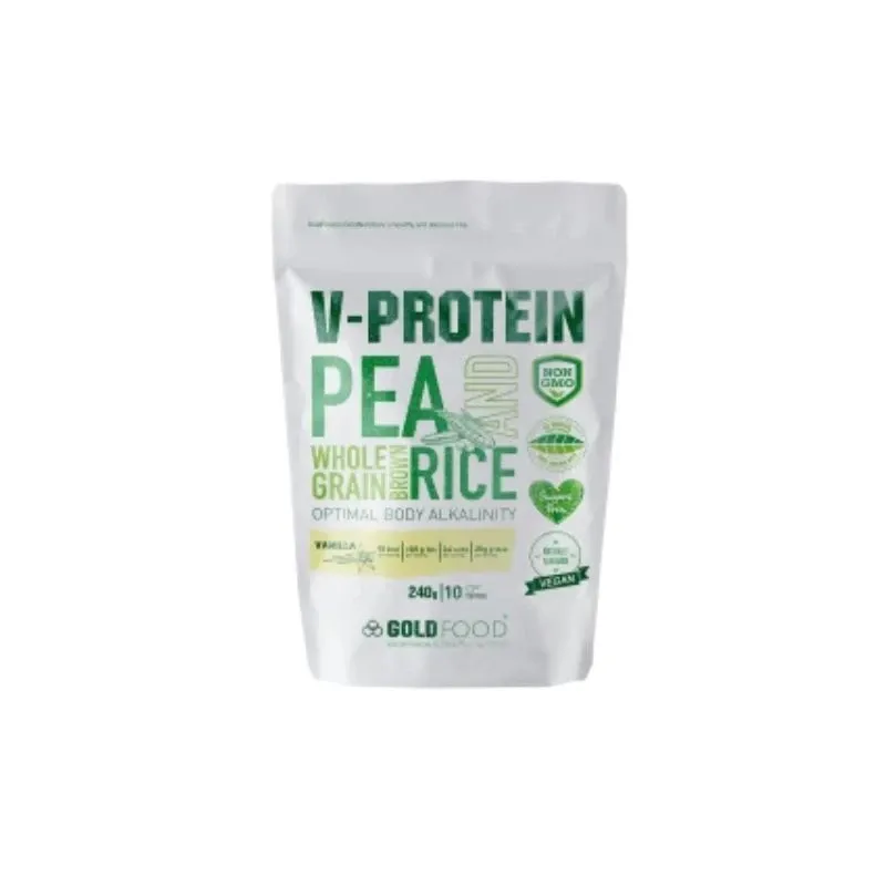 Gold Nutrition Pudra Proteica Vegetala V-protein Vanilie