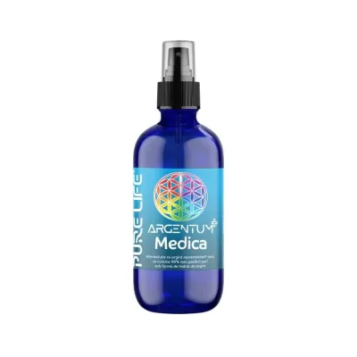 Pure Life Argentum+ Argint nanocoloidal ionic Medica, 120ml