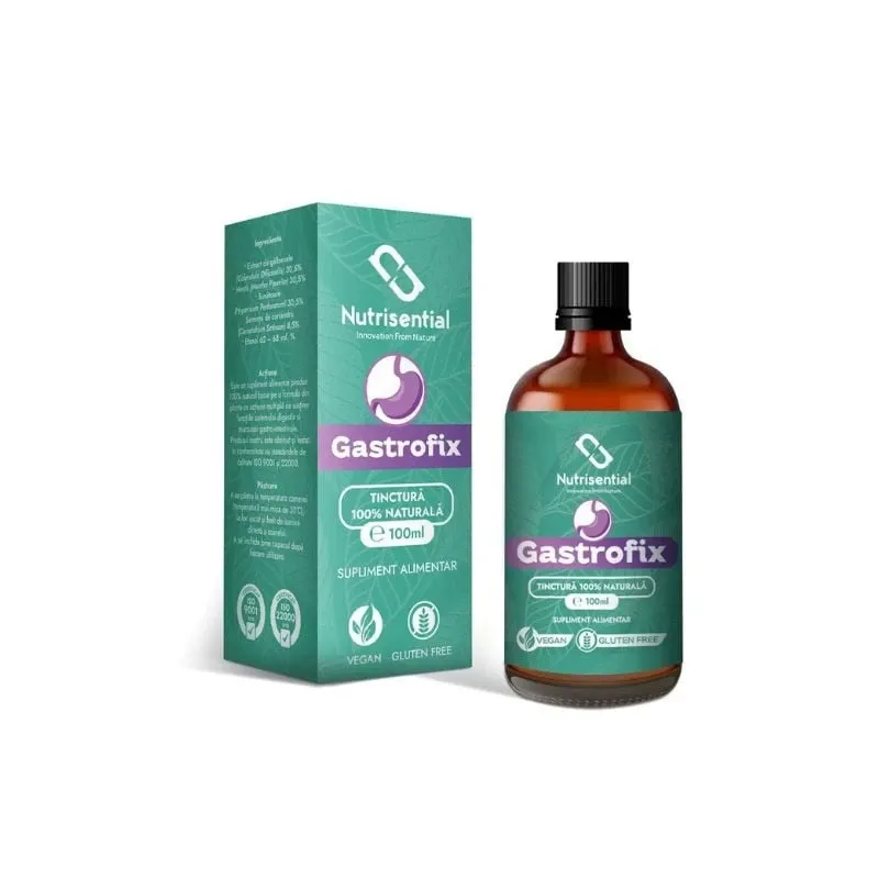 Nutrisential GastroFix Tinctura pentru bolile sistemului digestiv