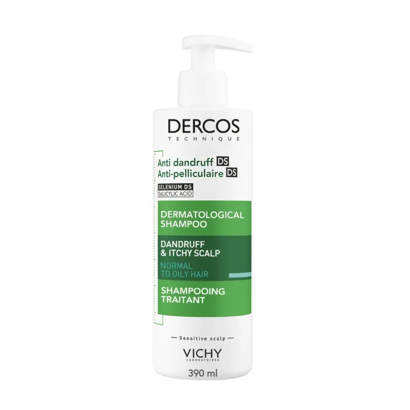 Sampon anti-matreata pentru par normal-gras Dercos