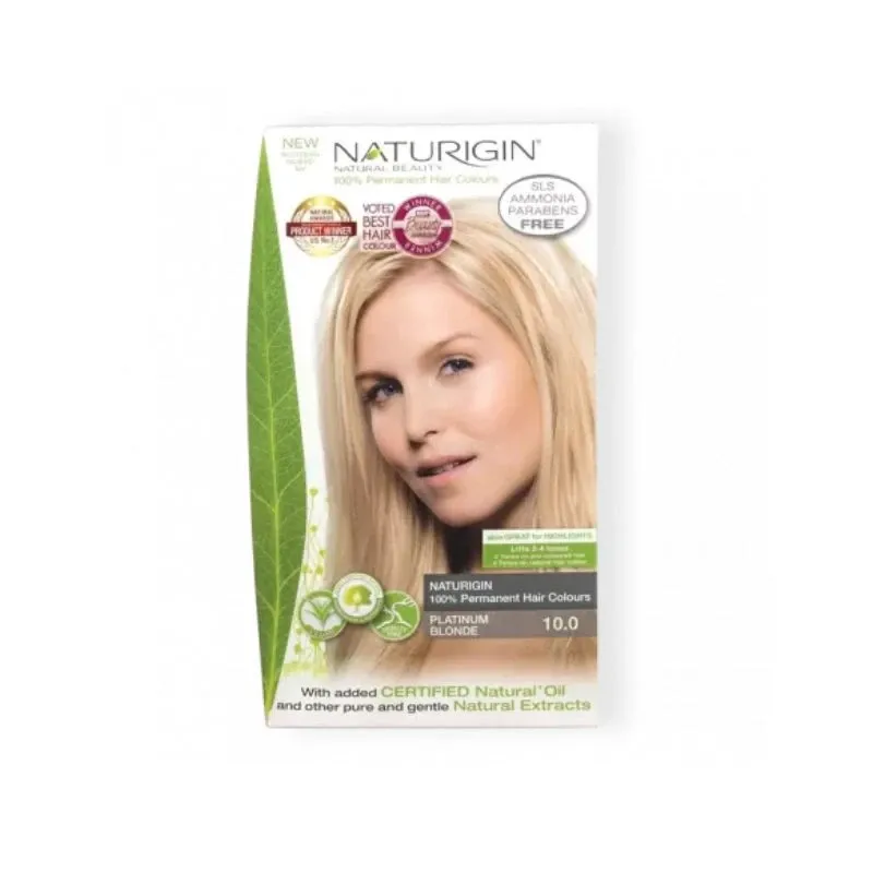 Naturigin Vopsea permanenta Blond platinat 10.0