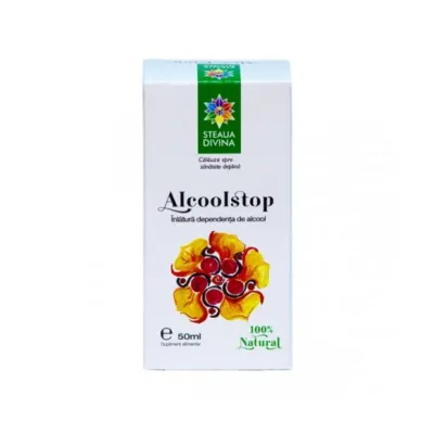 Tinctura Alcoolstop, 50 ml, Steaua Divina