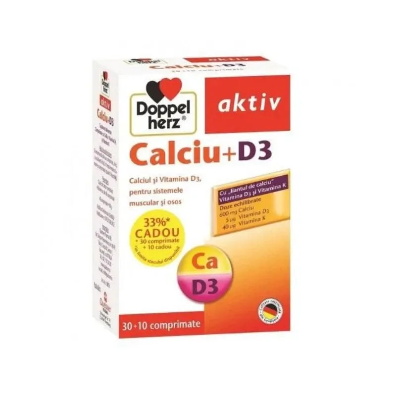 Calciu + D3