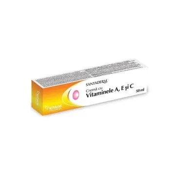 Crema cu Vitaminele A, E si C, 50 ml Vitalia K