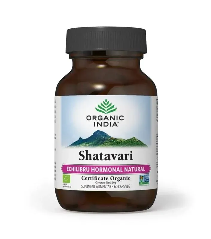 ORGANIC INDIA Shatavari | Echilibru Hormonal Natural