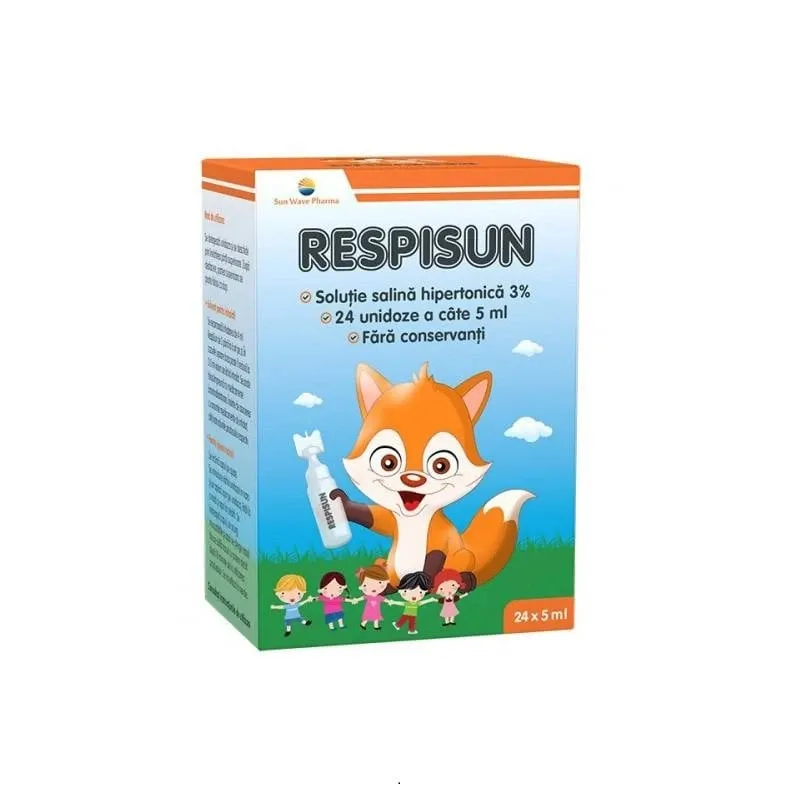 Respisun Solutie salina hipertonica 3%