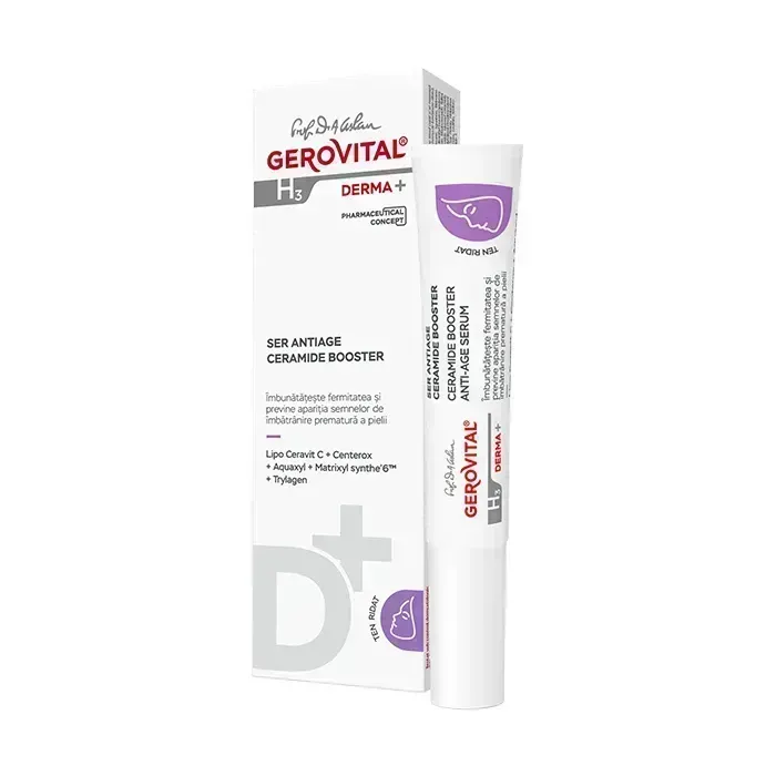 Ser antirid cu Ceramide Booster H3 Derma+