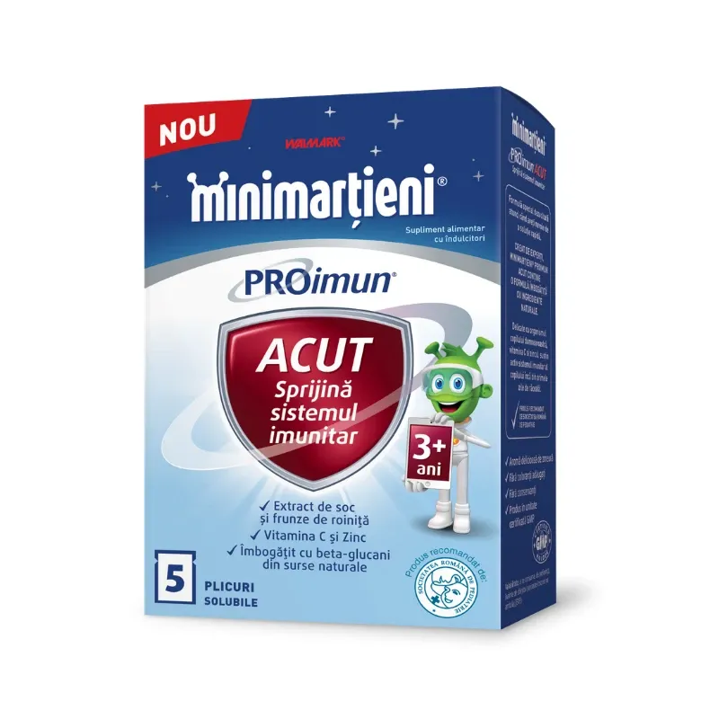 Minimartieni PROimun Acut x 5 plicuri solubile