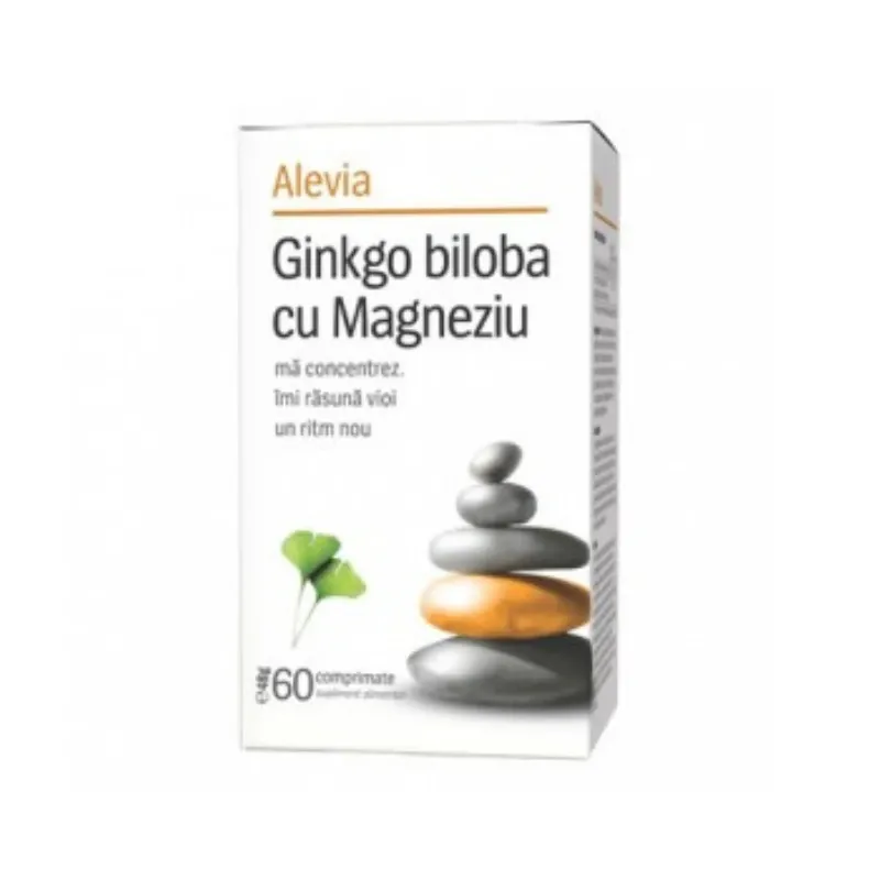 Alevia GINKGO BILOBA CU MAGNEZIU