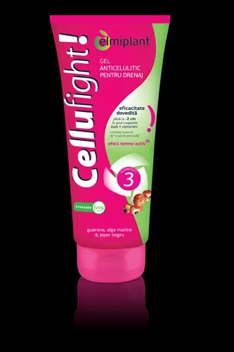 Elmiplant Cellufight Gel Anticelulitic, 200 ml