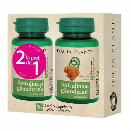 Dacia Plant Spirulina si Ganoderma