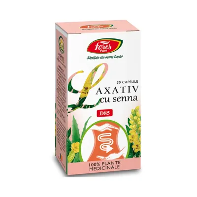 Laxativ cu Senna, 30 caps, FARES