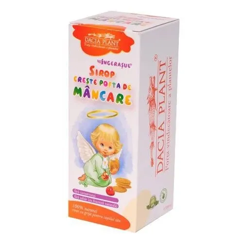 Ingerasul Creste pofta de mancare sirop