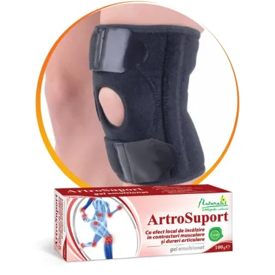 Orteza de genunchi mobila cu atele flexibile, marime universala