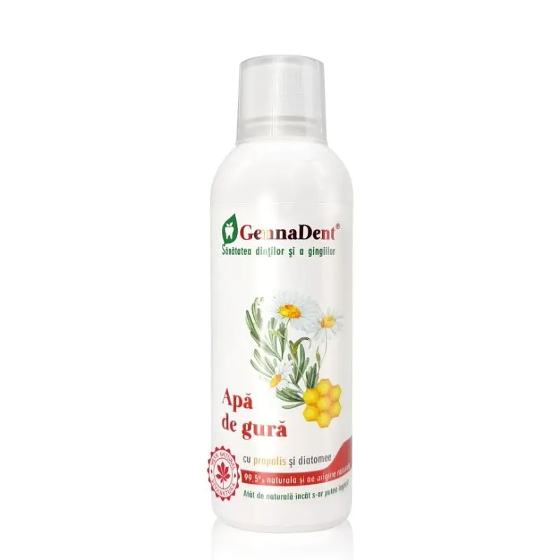 Apa de gura cu propolis si diatomee GennaDent