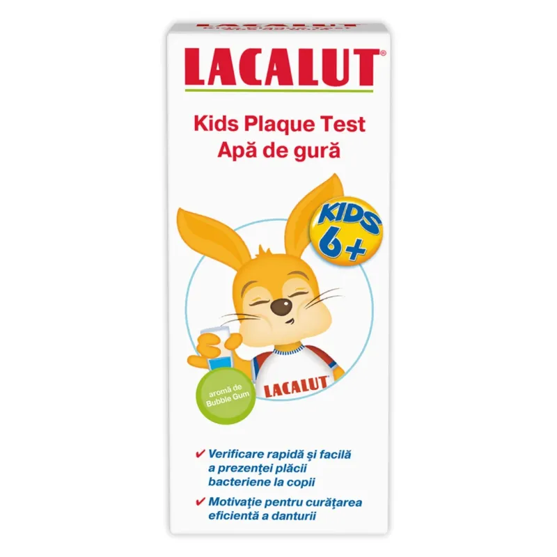 Apa de gura pentru copii Kids Plaque Test