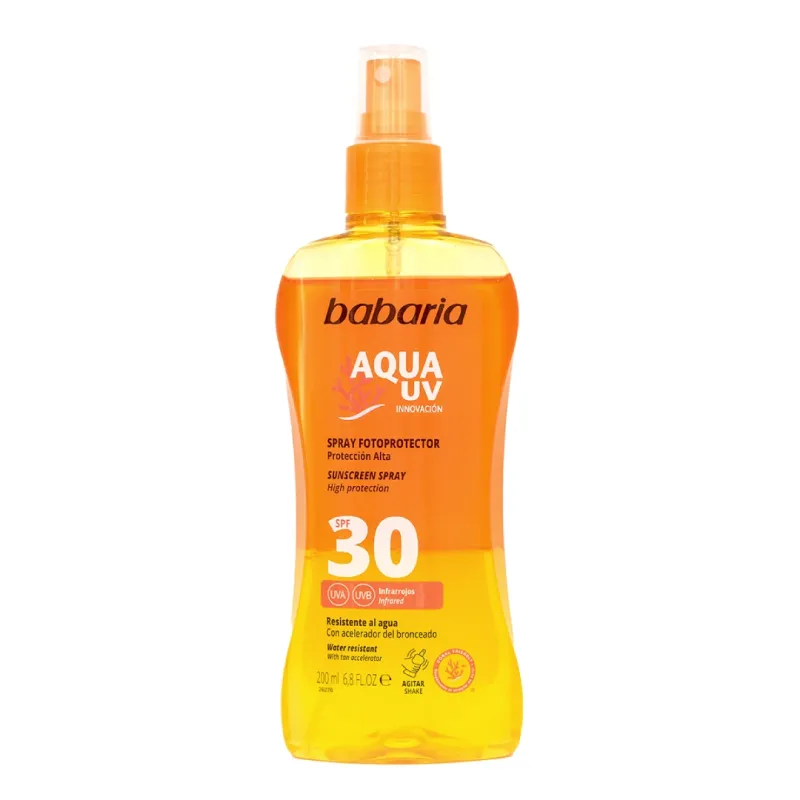Spray bifazic pentru corp cu protectie solara SPF30