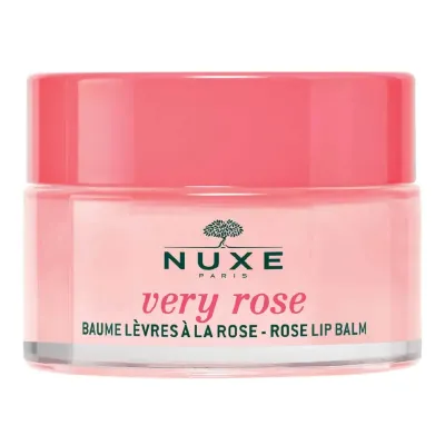 Balsam hidratant pentru buze Very Rose, 15 g, Nuxe