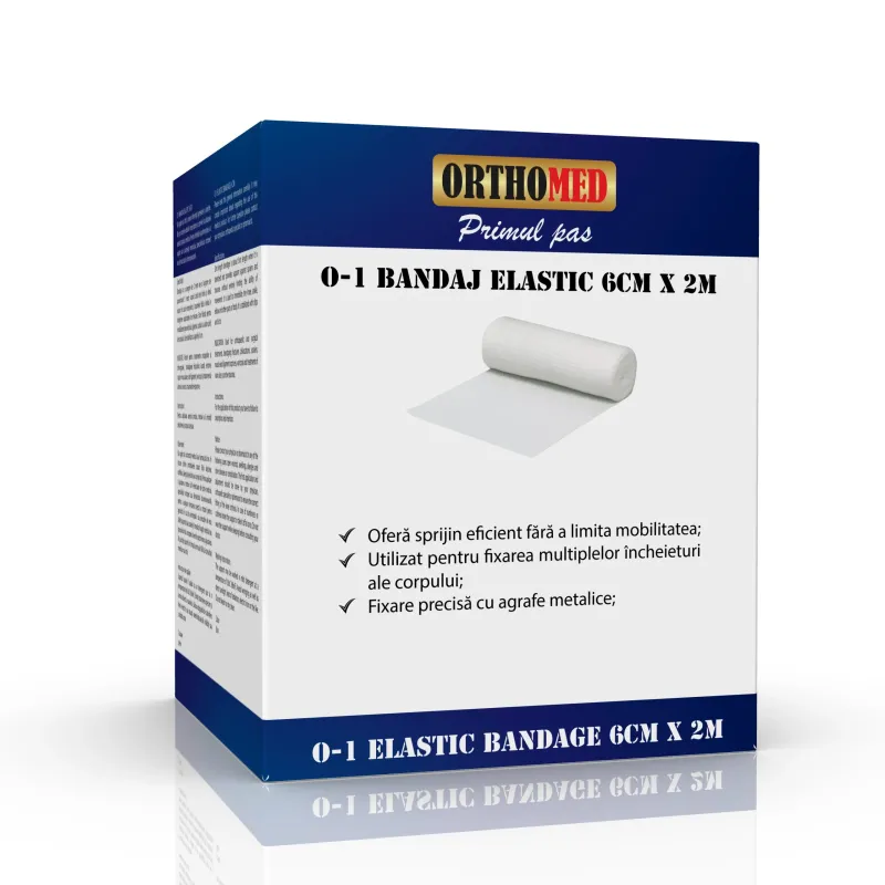 Bandaj elastic Orthomed 6cm x 2m