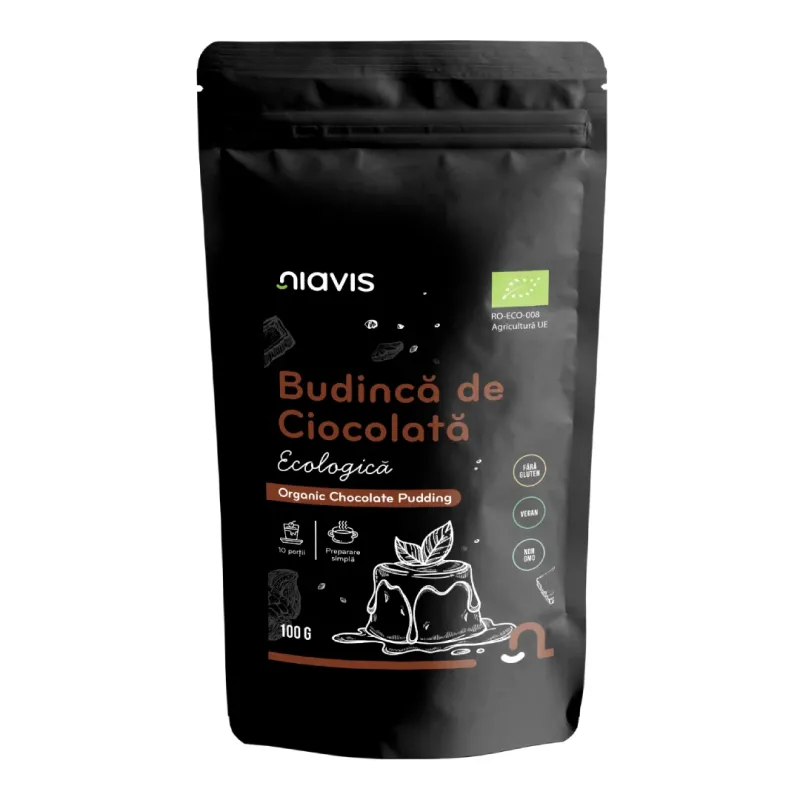 Budinca de ciocolata Bio fara gluten