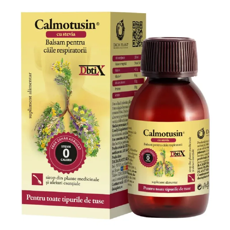 Calmotusin cu stevie Dbtix sirop