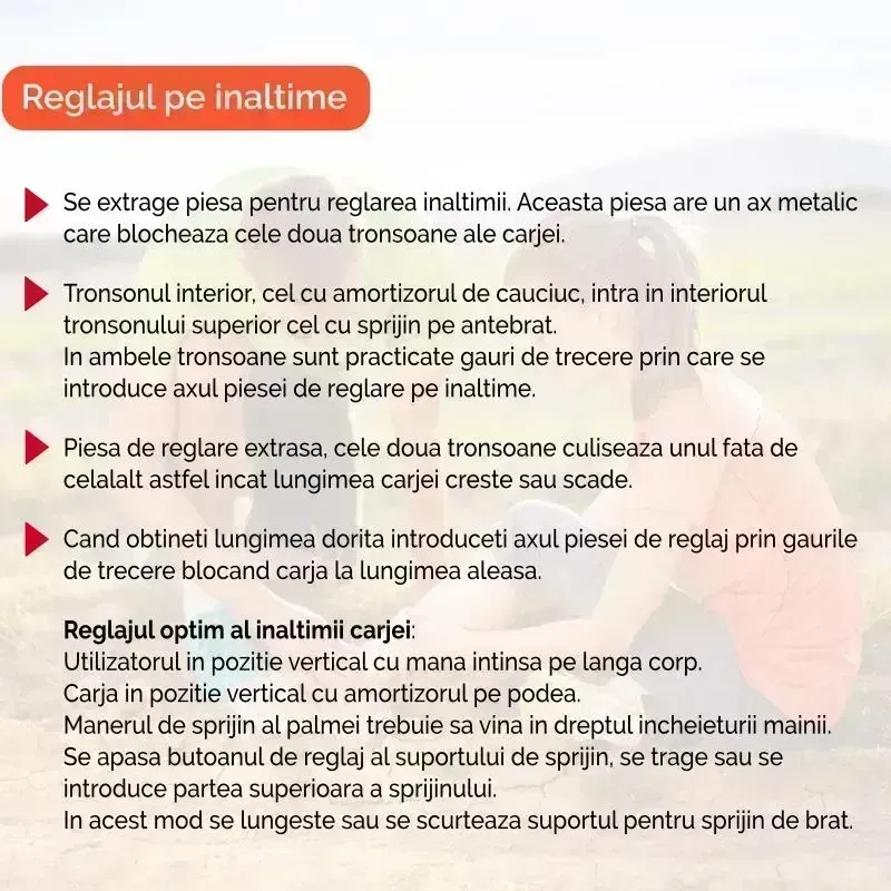Carja ergonomica Premium neagra