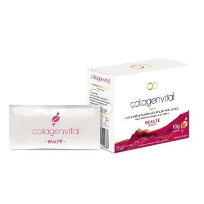 Colagen marin Peptide Beauty Acid Hialuronic, 15 plicuri, Vita Recherche 