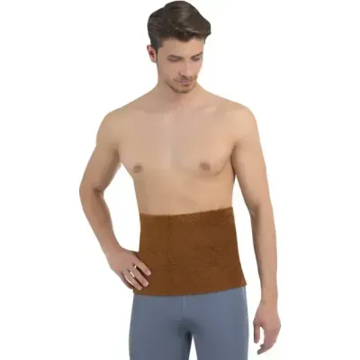 Corset de lana Camel, marime L