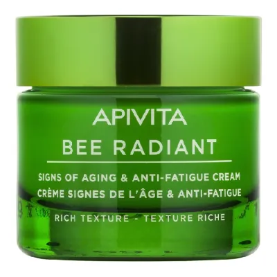 Crema bogata Bee Radiant, 50 ml, Apivita