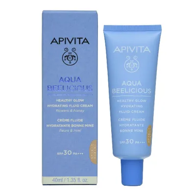 Crema coloranta SPF30 Aqua Beelicious, 40 ml, Apivita
