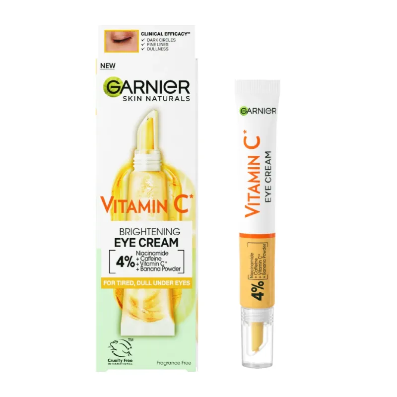 Crema de ochi cu efect de iluminare cu Vitamina C Skin Naturals