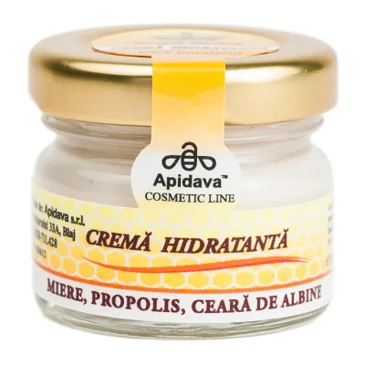 Crema hidratanta, 30 ml, Apidava