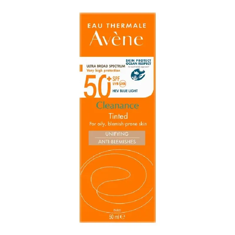 Crema nuantatoare cu SPF50+Triasorb Cleanance