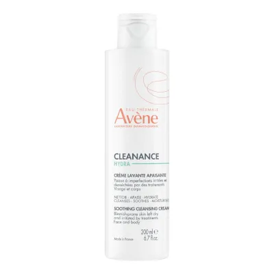 Crema pentru curatare calmanta Cleanance Hydra, 200 ml, Avene 