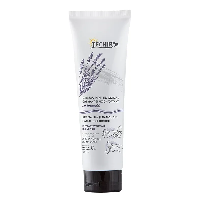 Crema cu lavanda pentru masaj calmant si reconfortant