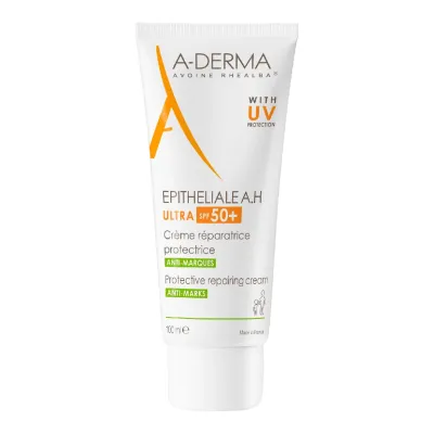 Crema reparatoare protectoare anti-semne Epitheliale A.H. Ultra SPF 50+, 100 ml, A-Derma 