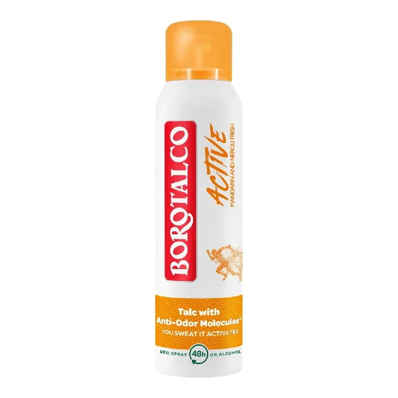 BOROTALCO Deodorant spray Active Mandarine&Neroli