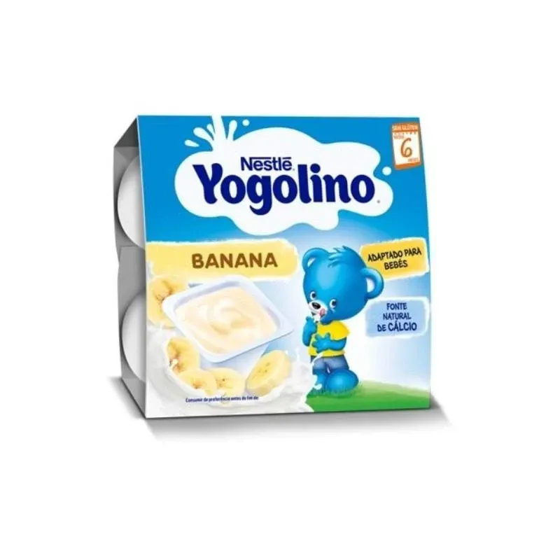 Gustare cu lapte si banane Yogolino