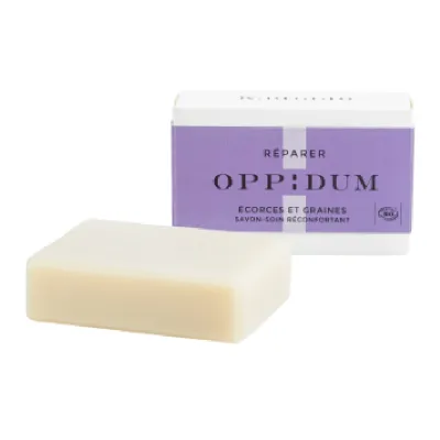 Sapun regenerator pentru ingrijirea pielii, Ecorces & Graines, 100g, Oppidum 
