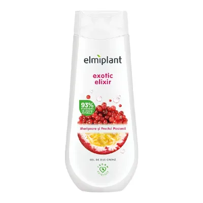 Gel crema de dus Exotic elixir, 400ml, Elmiplant 