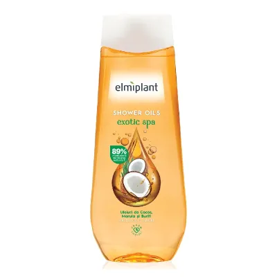 Gel de dus cu uleiuri Exotic spa, 400ml, Elmiplant 