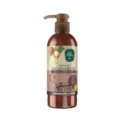 Lotiune de maini si corp cu ulei natural de macadamia 250ml, Eyup 