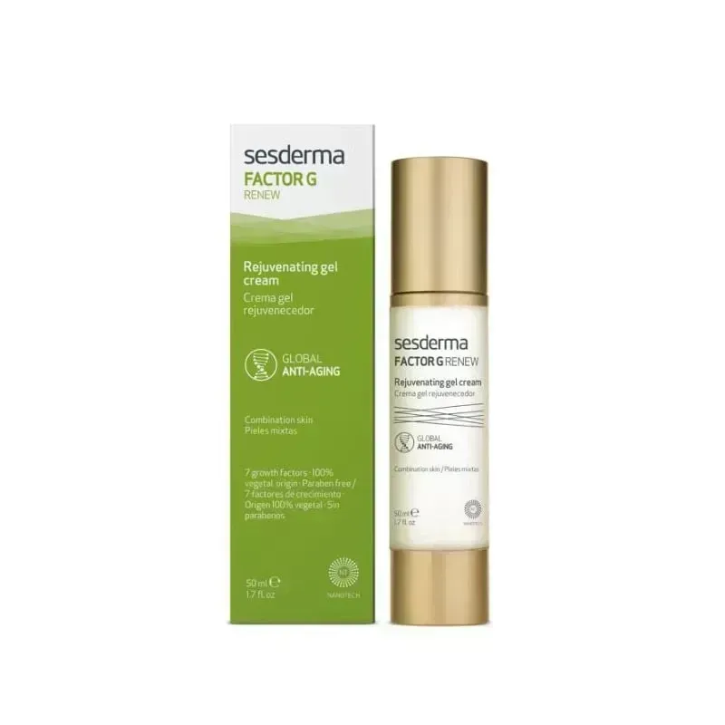 Gel crema contur pentru fata si gat Factor G Renew