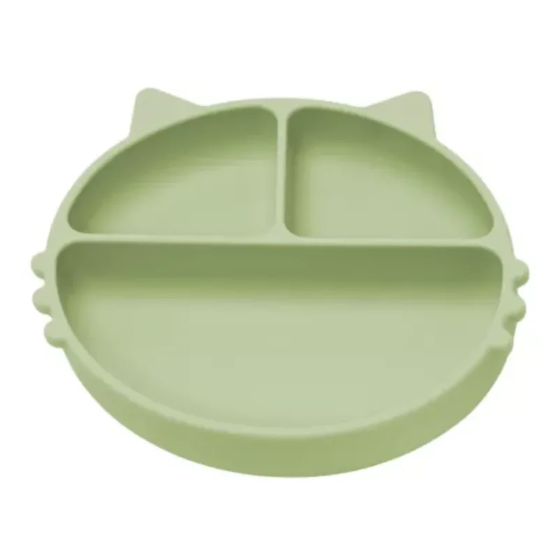 Farfurie compartimentata din silicon Kitty