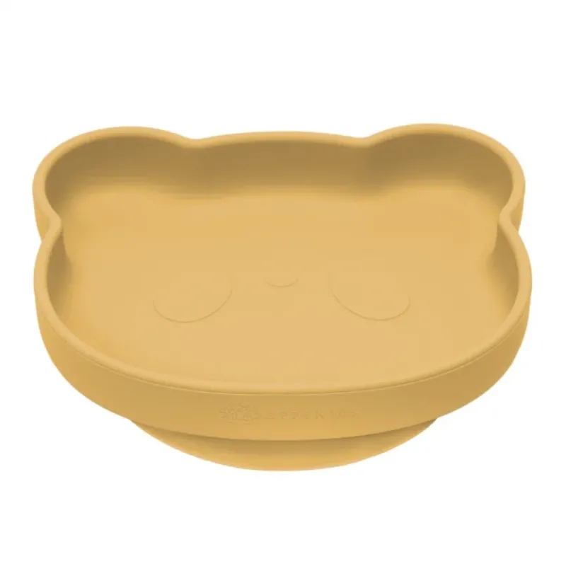 Farfurie din silicon cu ventuza The Little Bear