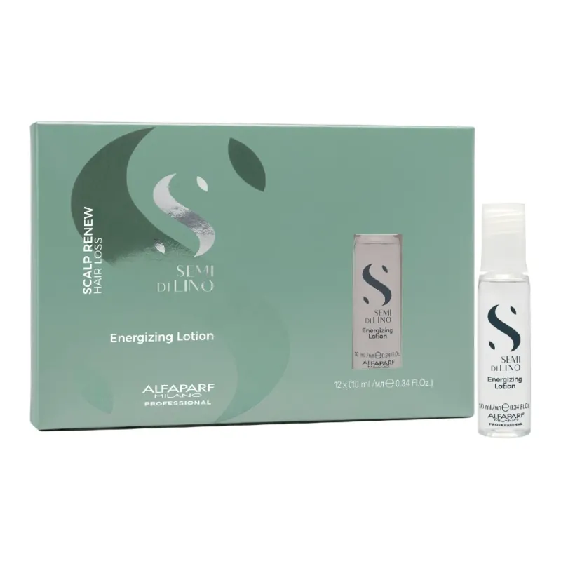 Fiole tratament anti-caderea parului Semi di Lino Scalp Renew Energizing