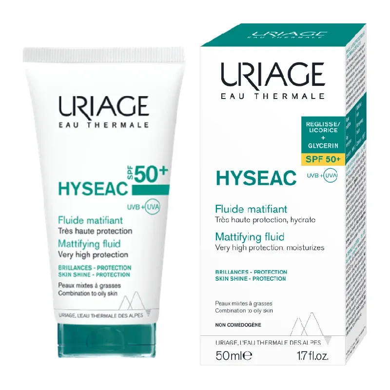 Fluid matifiant SPF50+ Hyseac
