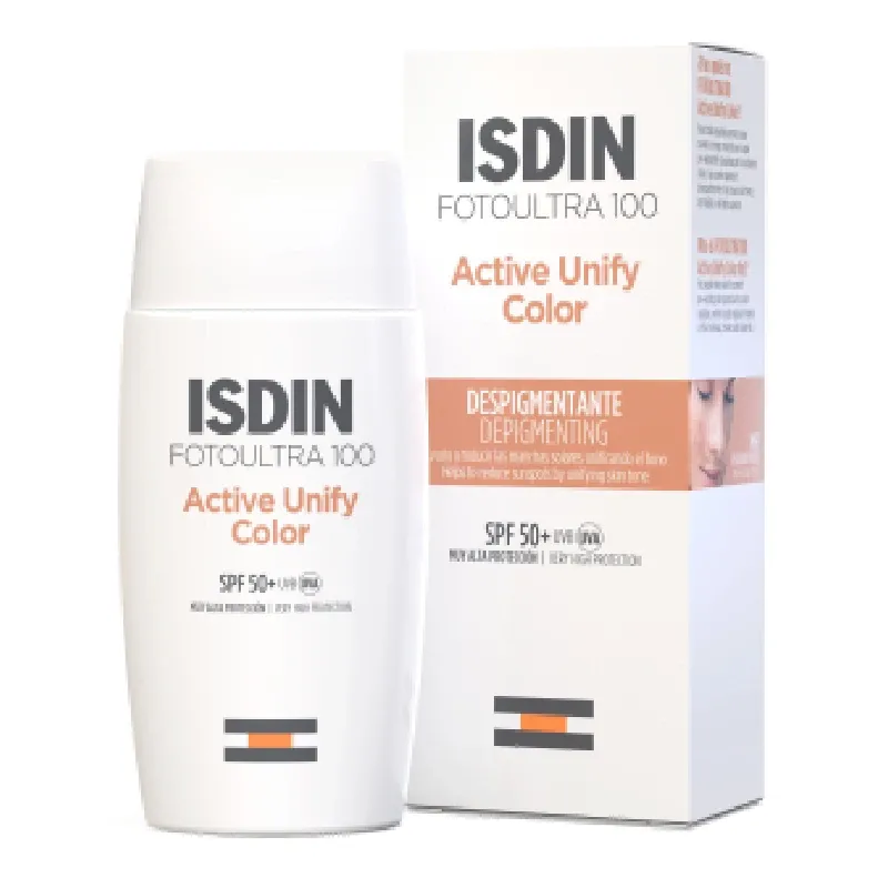 Fluid colorat cu protectie solara SPF 50