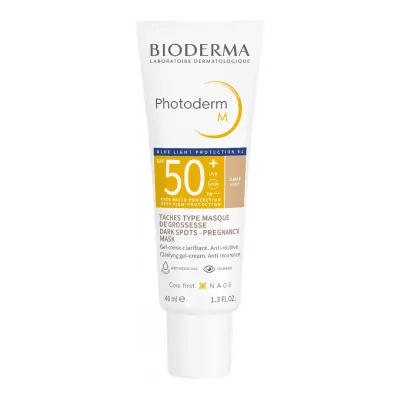 Gel crema corectoare Photoderm M, SPF50+, deschis, 40 ml, Bioderma