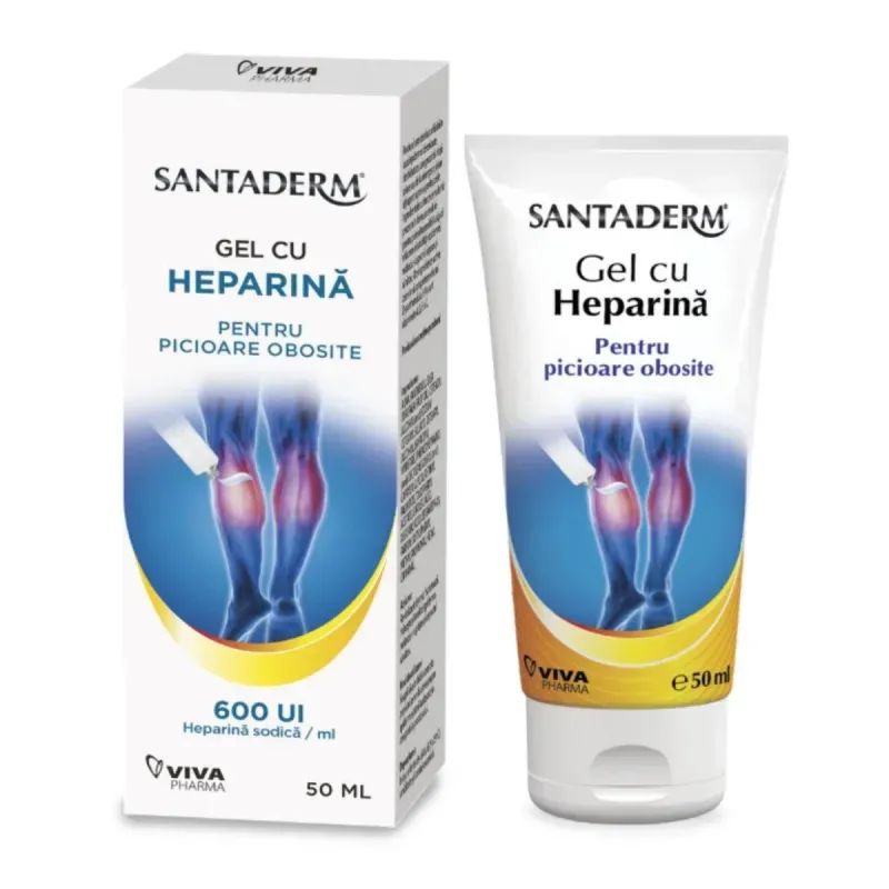 Gel cu heparina 600UI Santaderm